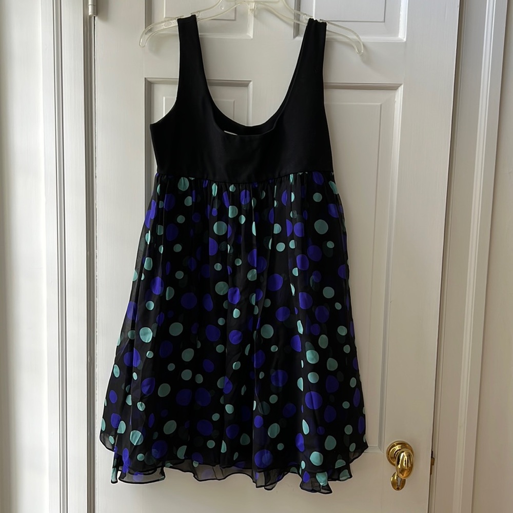 Diane von Furstenberg polkadot dress